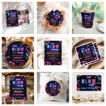 Neon Birthday Party 2