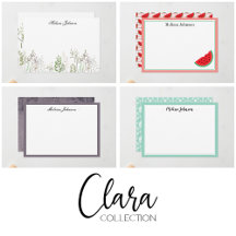 Clara  • Stylish Personal Stationery Suite