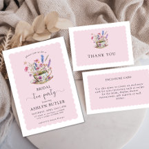 Floral Bridal Tea Party- Bridal Shower Collection