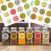 Food storage Organization Labels