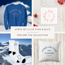 Après Ski Club Icy Pink & Blue Collection