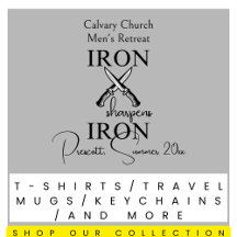 Iron sharpens Iron Church men's retreat theme