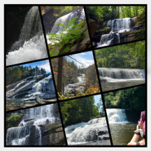 Waterfalls Photographic Blue Ridge Mountains NC