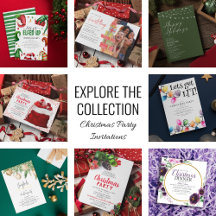 Christmas Party Invitations