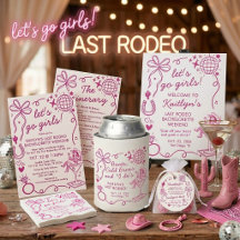 Last Rodeo Disco Cowgirl Bachelorette Party