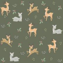 Christmas Deer Pattern