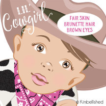 Lil' Cowgirl Baby Shower {fair/brunette/brown}