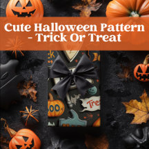 Cute Halloween Pattern - Trick or Treat