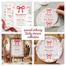 Special Delivery Baby Shower collection 