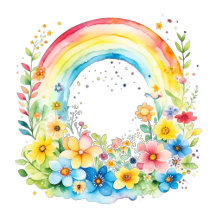 Rainbow Girl's Baby Shower