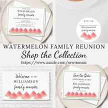Family Reunion Watermelon Collection