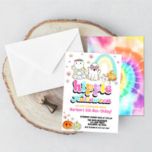 Hippie Halloween Birthday - Tie Dye Collection