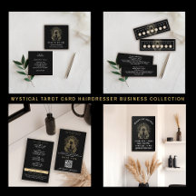 Hair Salon Hairdresser Tarot Business Collection