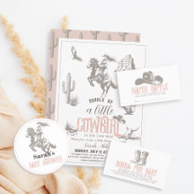 Little Cowboy/Cowgirl Western Baby Shower