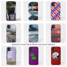 Travel Theme iPhone & Samsung Case Covers 