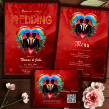 The magic of the moment: elegant gay silhouettes.