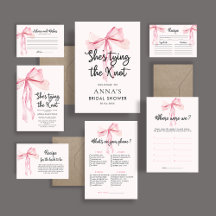 She Is Tying The Knot Bridal Shower 