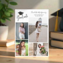 High School Grad Party Splash Glitter calligraphy