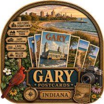 Gary Indiana Postcards/Gifts