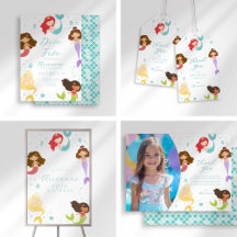 Rainbow Mermaid Birthday 