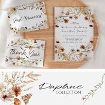 Daphne • Elegant Vintage Botanical Wedding Suite