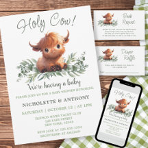 HOLY COW BABY SHOWER