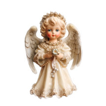 Porcelain Angel "Joy to the World"