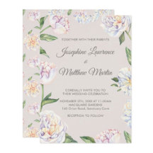 Peony Mauve Wedding Collection