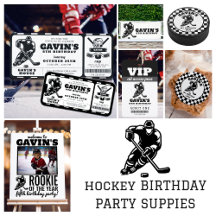 Hockey Birthday Party Supplies