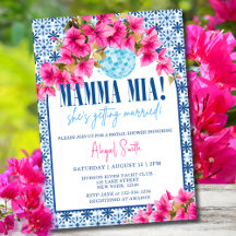 MOMMA MIA She's getting married Bridal Shower 