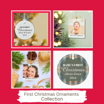 First Christmas Ornaments