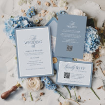 Classic Luxe | Dusty Blue Wedding