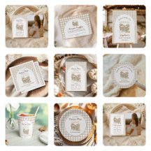 Fall Autumn Cutie Pie Baby Shower