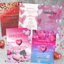 Valentine's Day Party Invitation