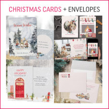 Christmas Cards + Envelopes