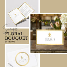 Simple Floral Bouquet Boutique Business Suite