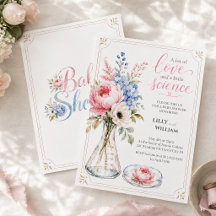 Baby Shower Invites (IVF Theme) and Party Supplies