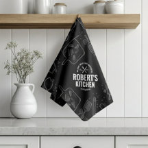 Personalized Chalkboard Kitchen Gift Set 