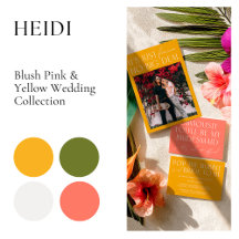 Bright • Blush Pink, Yellow & Vibrant Pink Wedding
