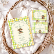 Highland Cow Lucky Little Shamrock Baby Shower
