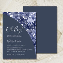 Arch Navy Blue Floral