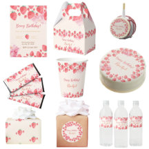 Strawberry Birthday Bash - Sweet & Joyful Party De