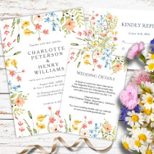 Wildflowers Elegant Wedding