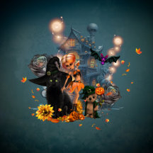 Funny halloween design 