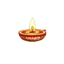 Diwali candle