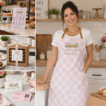 Floral Rolling Pin Bakery Collection