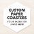 Custom Paper Coasters