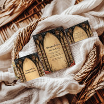 Gothic Cathedral Midnight Birthday