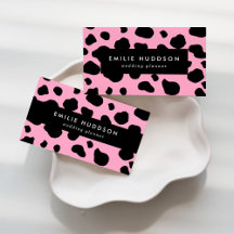 Pink Cow Business Cards Collection