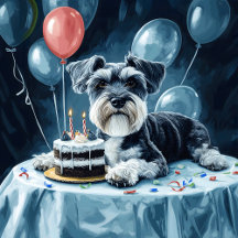 Schnauzer Birthday